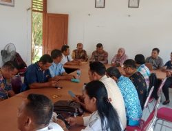 Polsek Bosar Maligas Hadiri Rapat Pembentukan Panitia Natal Oikumene di Kecamatan Bosar Maligas