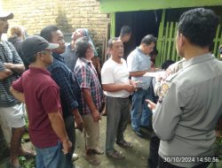 Diduga Depresi, Polsek Sianțar Martoba Cek TKP Temuan Mayat Gantung Diri di Pondok Sayur