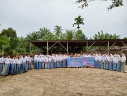 Bhabinkamtibmas Polsek Bosar Maligas Sampaikan Pesan Kamtibmas di Madrasah Aliyah Swasta Parlakitangan, Kabupaten Simalungun