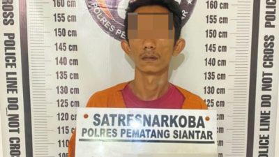 Diduga Pengedar Sabu Asal Simalungun, Polres pematangsiantar Tangkap HSPH di  Hotel Mutiara