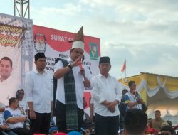 RHS-AZI Menang, Calon Lain Lewat  Ribuan Massa Dukung Nomor 1