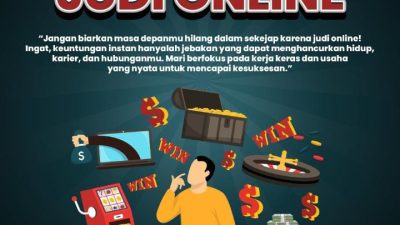 Sat Reskrim Polres Simalungun Serukan Stop Judi Online, Jangan Biarkan Hidupmu Rusak!