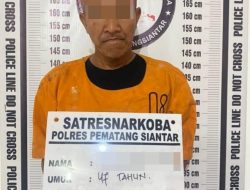 Polres Pematangiantar Tangkap Dua Laki Laki Diduga Pengedar Sabu