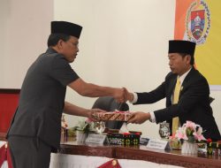 Bupati Humbahas Sampaikan Nota Pengantar R-APBD 2025