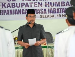 Bupati Humbahas Kukuhkan 26 Kepala Desa di Kecamatan Doloksanggul