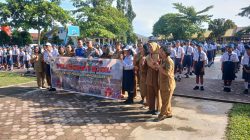 Sat Lantas Polres Pematangsiantar Police Go To School di SMP Negeri 5