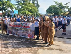 Sat Lantas Polres Pematangsiantar Police Go To School di SMP Negeri 5