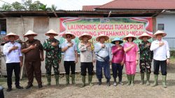 Pematangsiantar Launching Gugus Tugas Polri Serentak Dukung Ketahanan Pangan