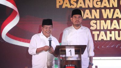 Meski sebagai orang kampung dari Perdagangan, Calon Wakil Bupati Simalungun, Azi Pratama Pangaribuan ke Kabupaten Simalungun