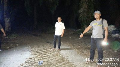 Kasat Reskrim Gercep Tanggapi Informasi Tambang Pasir Ilegal Di Bandar, Lokasi Ditemukan Kosong