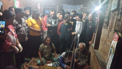 Arungi Derasnya Sungai, Polsek Tanah Jawa dan Warga Temukan Jenni yang Terseret Arus Sungai