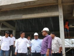 Bupati Simalungun Tinjau Pembangunan Gedung Seni Budaya di Pamatang Raya