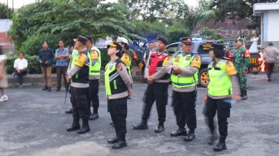 Pastikan Ibadah Malam Perayaan Natal 2024 Berjalan Dengan Aman, Kapolres Pematangsiantar Pimpin Patrol Skala Besar