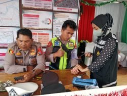 Dokkes Polres Pematangsiantar Rutin Cek Kesehatan Personil Pos Pam dan Pos Yan