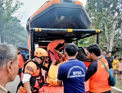 BPBD Simalungun dan Tim Basarnas Tanjung Balai Temukan Korban Hanyut di Sungai Bah Bolon