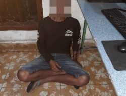 Polsek Siantar Selatan Amankan Terduga Pelaku Pencurian Pagar Rumah Warga
