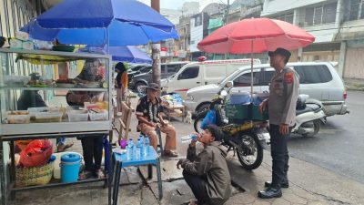 Cegah Gangguan Kamtibmas, Sat Binmas Polres Pematangsiantar Laksanakan Patroli dan Sambang