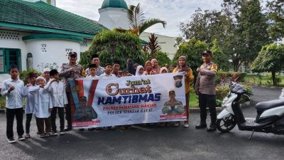 Ciptakan Kamtibmas Yang kondusif, Polsek Siantar Marihat Laksanakan Jumat Curhat Kamtibmas di Jalan Matio