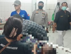 Kejadian Laka Lantas di Jalan Melanthon Siregar, Sat Lantas Polres Pematangsiantar Olah TKP