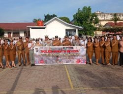Sat Lantas Polres Pematangsiantar Police Go To School di SMA Negeri 3