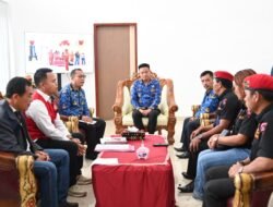 Bupati Humbahas Sambut Kehadiran BP-TC UGGp, GRIB Jaya, Gapeknas dan PMI