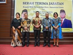 Bupati Humbahas Hadiri Serah Terima Jabatan Ketua BPK RI Perwakilan Sumut