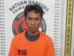 Polsek Serbalawan Ringkus Pria 31 Tahun Diduga Pengedar Sabu Desa Purwosari 