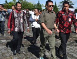 Bupati Humbahas Pimpin Apel Gabungan Tenaga Non ASN