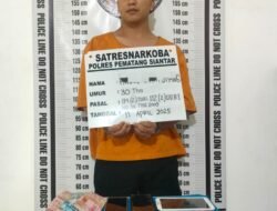 Kapolres Pematangsiantar Pimpin Penangkapan Penjual Sabu di Jalan Nagur