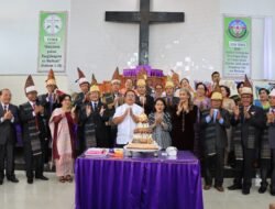 Ulang Tahun ke 74, Kapolres Pematangsiantar Ajak Umat Gereja GKPS Jalan Sudirman Semakin Bertumbuh Dalam Iman