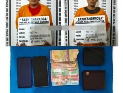 Polres Pematang Siantar Ringkus 2 Pria Di Tanjung Tonga, Sita 6,35 Gram Sabu