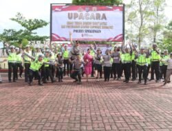 Kapolres Simalungun Pimpin Sertijab Kasat Lantas dan Kapolsek Sidamanik