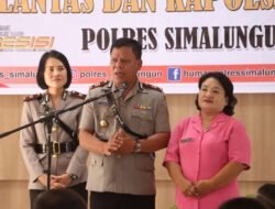 Kapolres Simalungun Gelar Temu Pisah Pejabat Dalam Rangkaian Sertijab