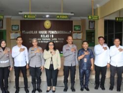 Jalin Koordinasi, Kapolres PematangSiantar Kunjungan Silaturahmi di Kantor PN