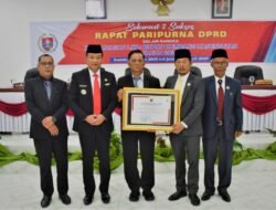 DPRD Sampaikan Rekomendasi LKPj Bupati Humbahas 2024
