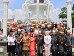 Kapolres Pematang Siantar Hadiri Peresmian Monumen Raja Siantar XIV Sang Naualuh Damanik