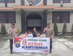 Minggu Kasih, Personil Polres Pematangsiantar Dialog Langsung Dengan Jemaat Gereja