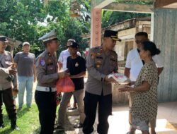 Polsek Tanah Jawa Resor Simalungun Gelar Aksi Minggu Kasih di Nagori Balimbingan