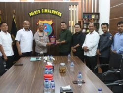 Kapolres Simalungun Terima Kunjungan Silaturahmi Bawaslu Kabupaten Simalungun