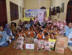 Kapolres Pematangsiantar Bersama Anak TK Bhayangkari Berbagi Kasih di Panti Asuhan Bhakti Luhur