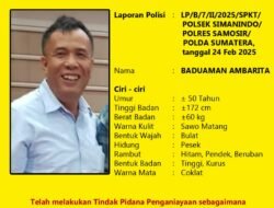 Polda Sumut Buru Tersangka Penganiayaan di Samosir, Imbau Masyarakat Berpartisipasi