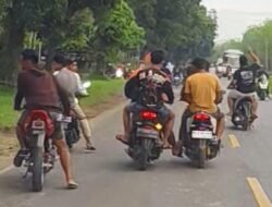 Polsek Serbalawan Bubarkan Balap Liar di Jalur Medan-tebing Tinggi: Upaya Preventif Cegah Kecelakaan