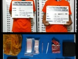 Sat Resnarkoba Polres Pematangsiantar Ungkap Pelaku Pengedar Sabu di Jalan Lapangan Tembak