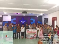 Kapolsek Bosar Maligas Gelar Minggu Kasih sebagai Wujud Kedekatan Polri dengan Masyarakat