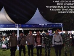 Kapolres Simalungun Hadiri Penutupan MTQ Nasional Ke-51 Kabupaten Simalungun 2025