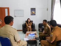 Wakil Bupati Humbahas Junita Rebeka Marbun SH Sambangi Dinas Peternakan dan Perikanan