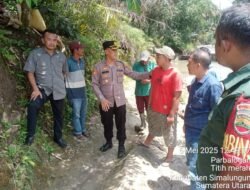 KAPOLSEK TANAH JAWA HENTIKAN OPERASI GALIAN C ILEGAL DI NAGORI MARUBUN JAYA