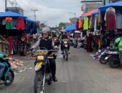 Kapolres Pematangsiantar Gelar Patroli Srikandi Polwan