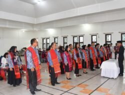 Bupati Humbahas Kukuhkan Pengurus IPeKB 2024-2028, Ketua Pawen Sihombing SH