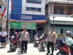 Cegah Penyakit Masyarakat, Polsek Siantar Selatan Patroli Ke Tempat Keramaian